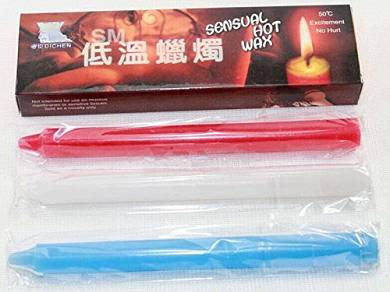 1 pcs Hochwertig Rot niedrig Temperature Sex Kerzen Romantische Sexy Fetish Illusion Bett