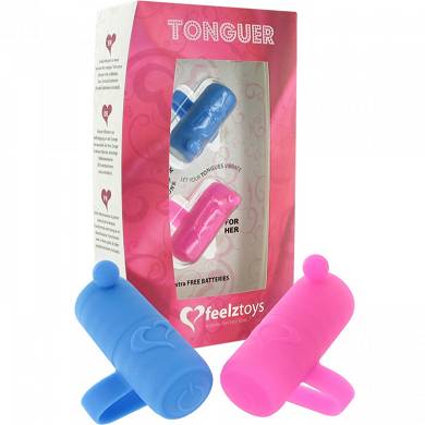 FeelzToys - Tonguer Ringe - in Pink/Blau