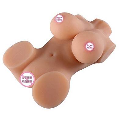 LifeJoy 3D Silikon-Liebespuppen realistische Sex-Spielzeug. Echt tigt Pussy und Esel Dual-
