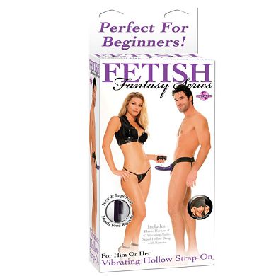 Fetish Fantasy vibrierender Unisex Strap On