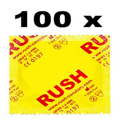 100 St?ck RUSH Kondome