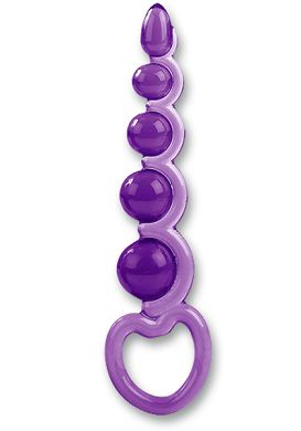 Analkugeln - Basic Essentials Beaded Probe purple