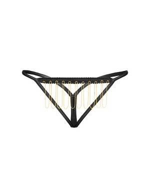 Panty SCANDALOUS STRING ouvert mit Goldkette