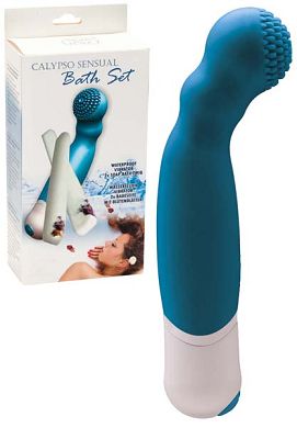 14 x 3,2 cm Vibrator MINDS OF LOVE Calypso Sensual Bath Set blue