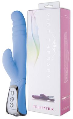 24 x 3,5 cm Vibrator Vibe Therapy Telepathic blue