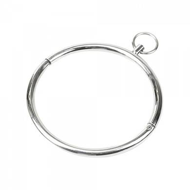 Rundes Halsband - 18 cm - in Silber