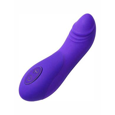 Aufladbarer G-Punkt Vibrator aus Silikon