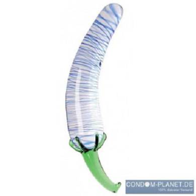 GLASSVIBRATIONS Glasdildo Blue Pepper