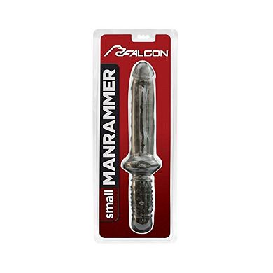 3.5-4 cm Ø - Falcon Manrammer Small - schwarz