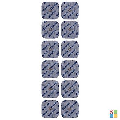 StimPads®. 45X45mm. 12-er SPAR-PACK leistungsstarke. langlebige TENS - EMS Elektroden