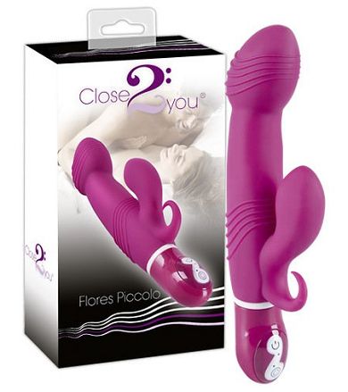 Close2you Flores Piccolo bordo - Rillen-Vibrator mit 7 Rhythmen