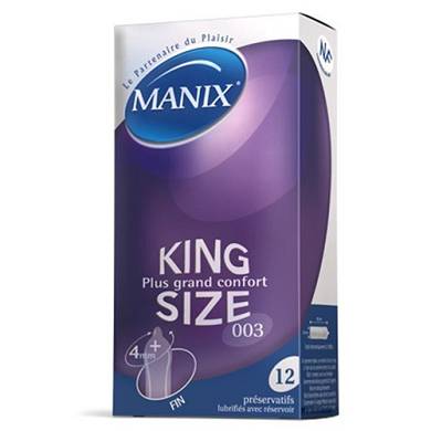 Manix King Size - 12 Kondome