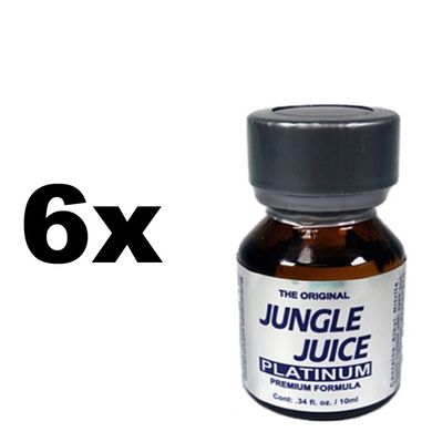 6x Jungle Juice Platinum 10ml