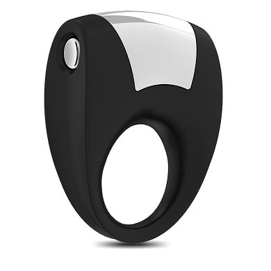 OVO B8 Silikon Vibro Penisring - schwarz
