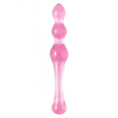 Dildo "Crystal" - 19 x 3 cm - in Pink