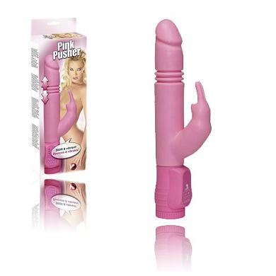 pink-pusher---vibrator-mit-stofunktion-amp-klitoris-reizarm