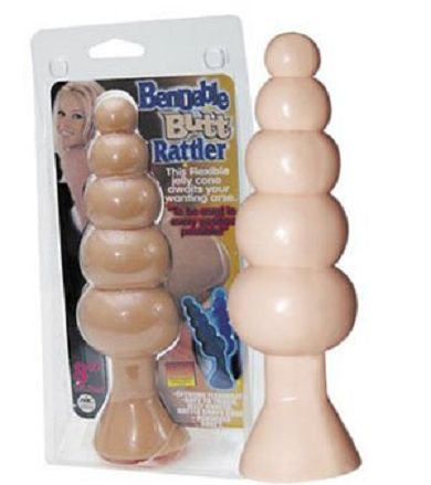Anal Dildo -Bendable Butt Rattler- (20cm)