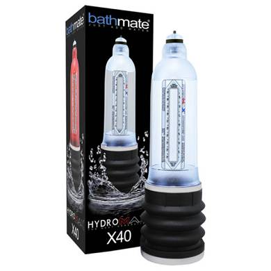 Bathmate Hydromax X40 Transparent/Schwarz