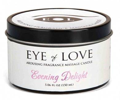 Eye of Love EYE OF LOVE Pheromon-Massage Kerze - Evening Delight 150ml Massa $13