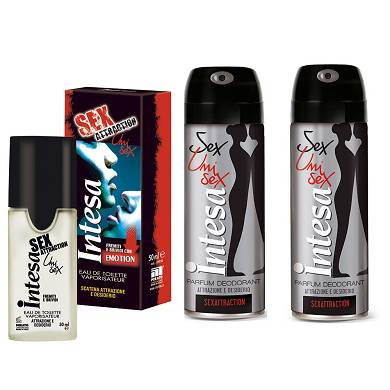intesa SEX Attraction EdT Parfm 50ml Pheromone + 2x deo