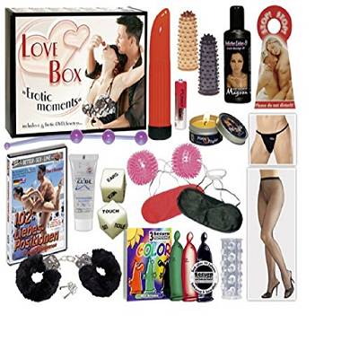 Love Box - Love Box - Das 16-teilige Paket für aufregende Sex-Nächte der Superla