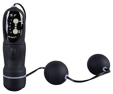 vibrierende Liebeskugel / Liebeskugel-Duo mit Vibration! Fünf Vibrationsrhythmen begl