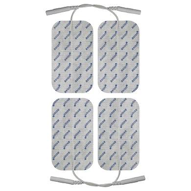 Elektrode 100x5cm GROSSE Pad TENS EMS 4 Stück Reizstromgerät Reizstrom Gerät NEU