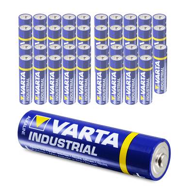 Varta AAA Micro Batterie LR03 1,5V 1200mAh Alkaline Industrial Quality v. Menge