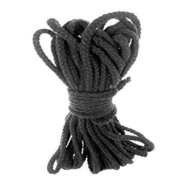 Demarkt 4mm 10 Meter Bondageseil Rope Schwarz/ Rot/ Lila Zaubers