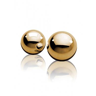 Ben-Wa Balls -  2 cm - in Gold