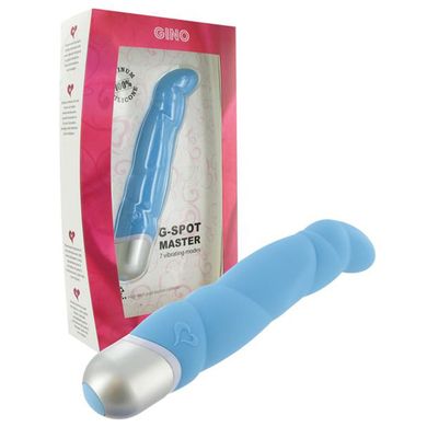 feelztoys GINO G-Spot Vibrator 7-stufig blau