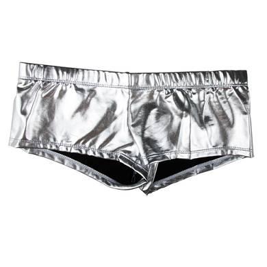 Metallic Shorts - Silber