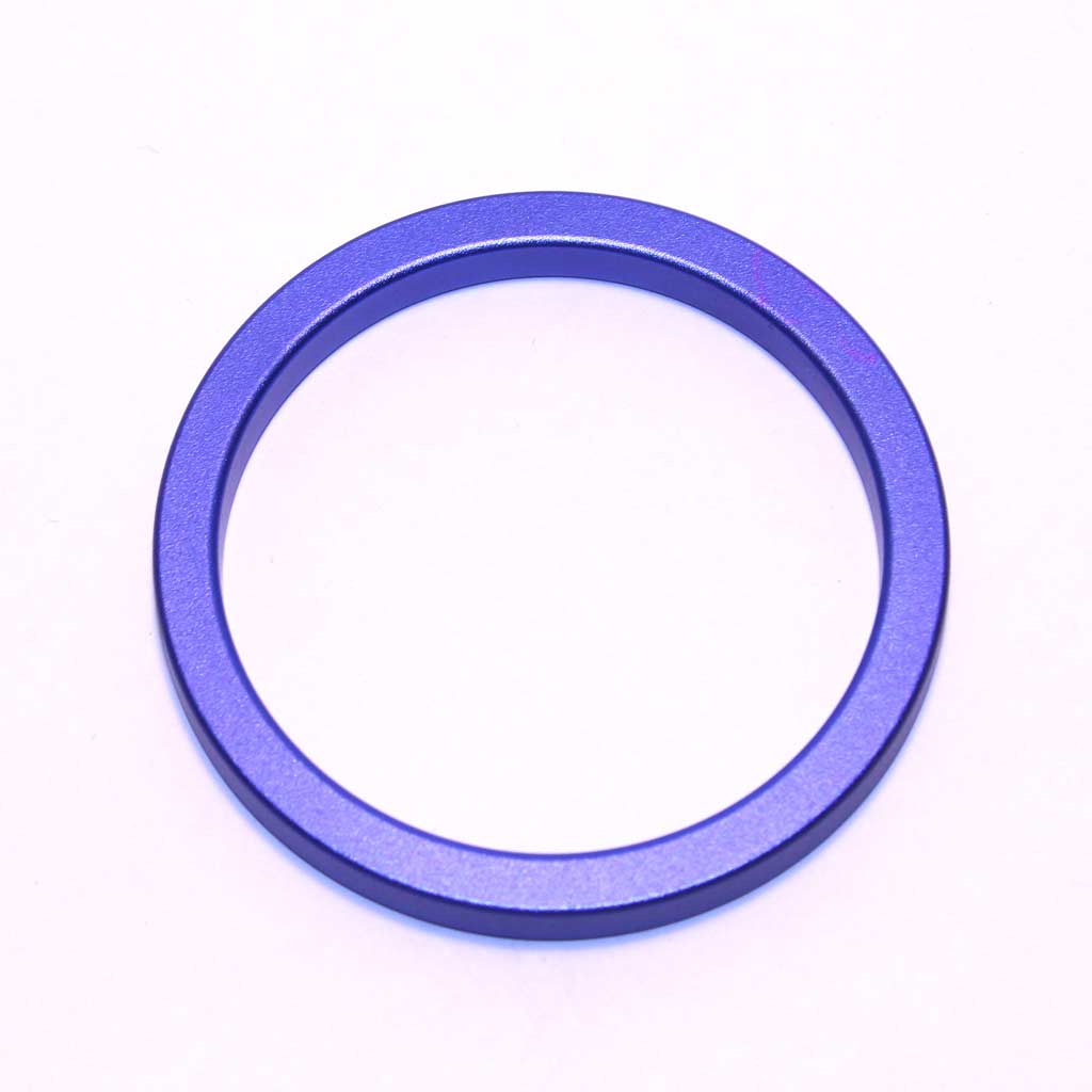 Cockring Alu Blau 5cm
