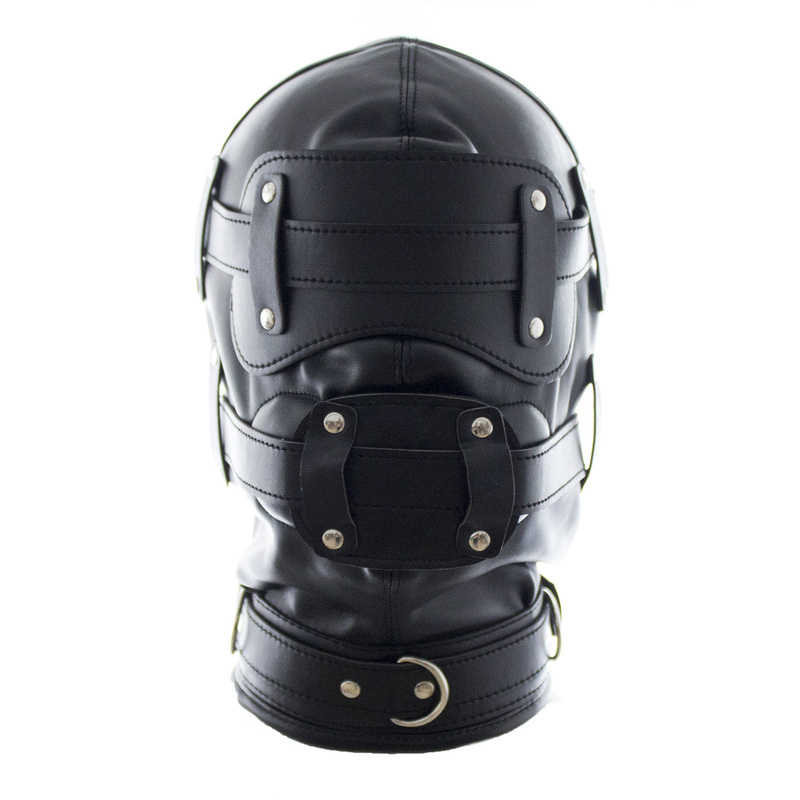 Extreme Bondagemaske mit Knebel
