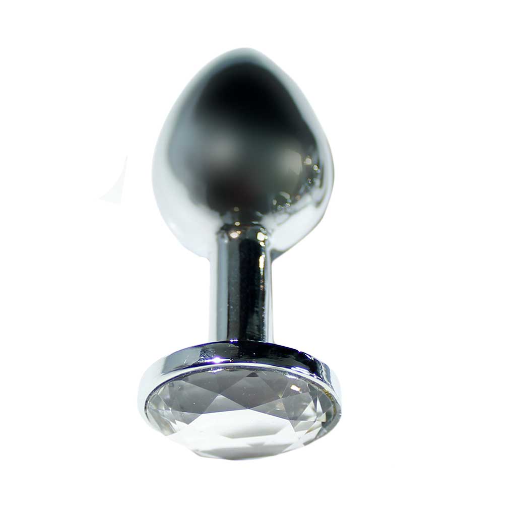 Metallplug S Kristall 7,5 x 1,5cm