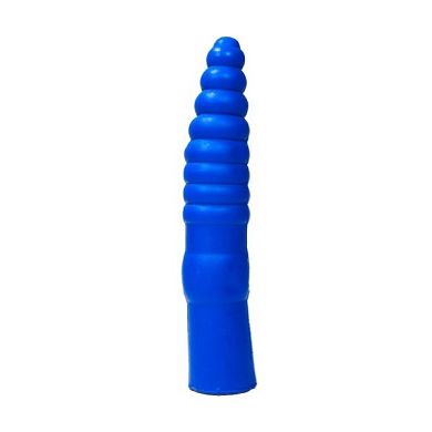 All Blue Dildo 20 gerillt - ca. 34 cm