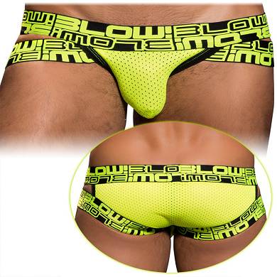 Andrew Christian - BLOW! Shock Brief Neon Yellow