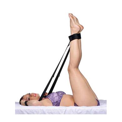 Bondage-Harness mit Fesseln