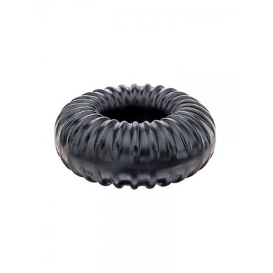 Ribbed Ring: Penisring, schwarz