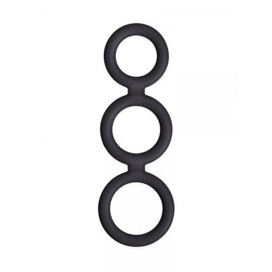 Renegade Triad Cock Ring: Penis-/Hodenring, schwarz