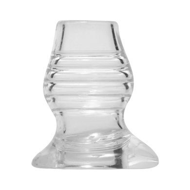 11 x 6,5 cm Master Series COCK DOCK Tunnelplug clear