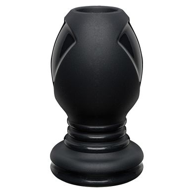 11,5 x 6,3 cm KINK by Doc Johnson - Premium Silicone Anal Tunnelplug XL - Black