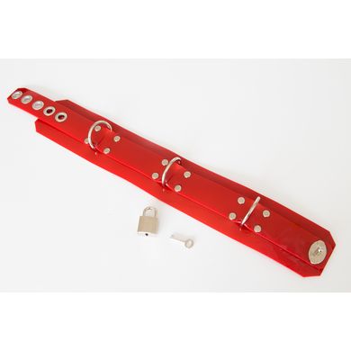 halsband-aus-roten-pvc-abschliebar