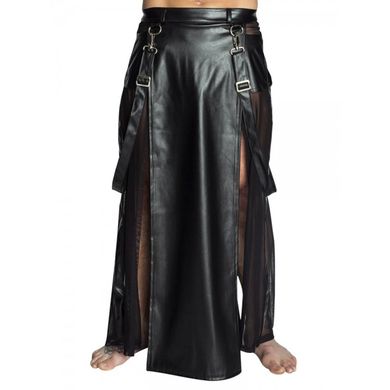 noir-handmade-kunstleder-rock-schwarz