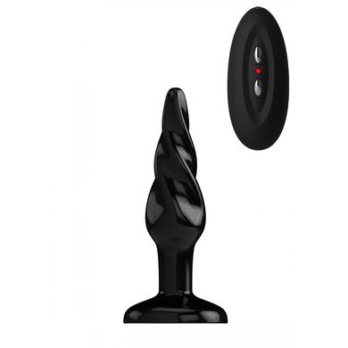 13-x-37-cm-buttplug-bottomline-swirl-black-vibrating