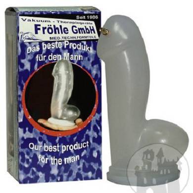 Hodenkondom gro transparent