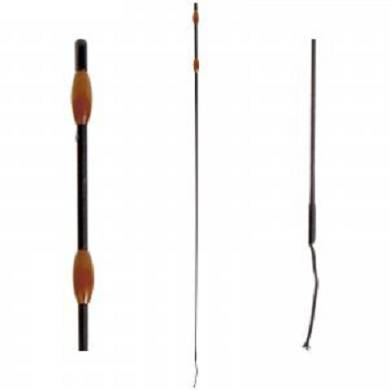Waldhausen Fleck FELDMANN Balance-Gerte. schwarz/braun. 130 cm