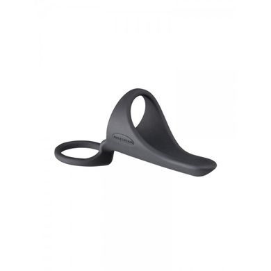 Malesation Cock-Ring Stand-Up: Penis-/Hodenring, schwarz