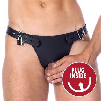 leder-slip-mit-ffnung-und-anal-dildo-innen