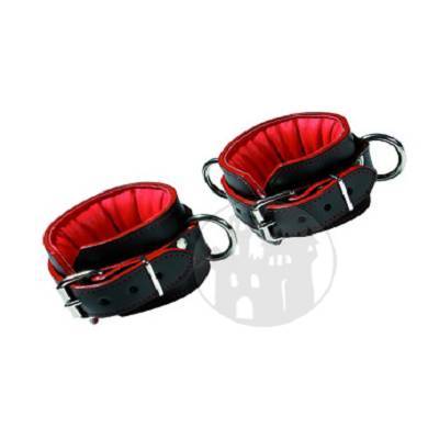fufessel-schwarz-rot-m-d-ring